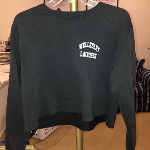 Brandy Melville Cropped Sweatshirt